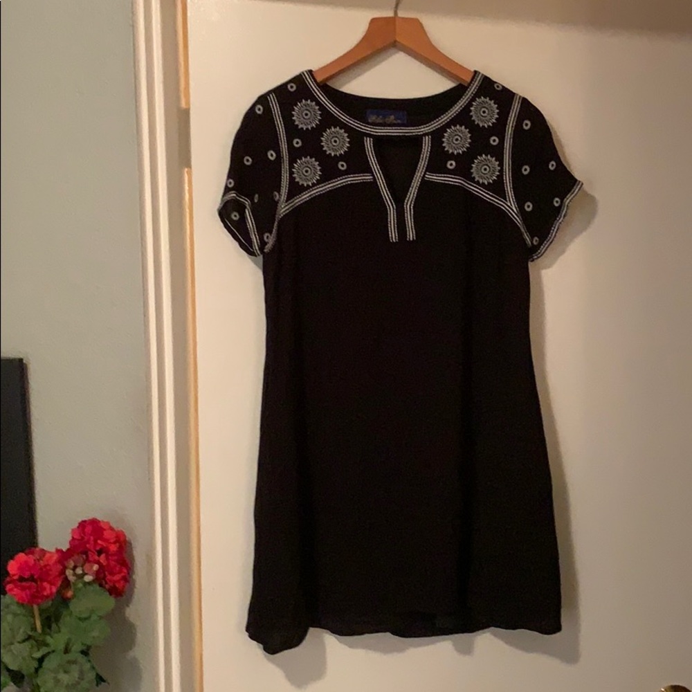BLUE RAIN embroidered festival dress❤️